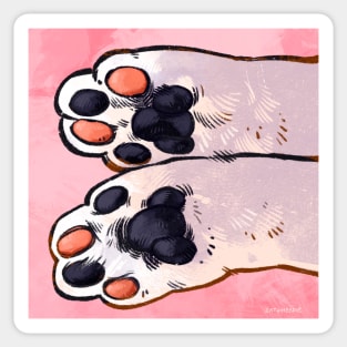 Kitty Paws! Sticker